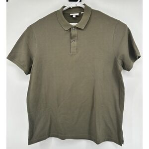 Lacoste Slim Fit Short Sleeve Polo Shirt Green Men's Size 9 US 4XL NEW‎